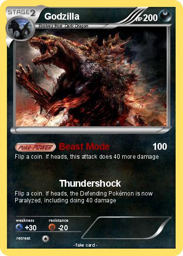 Pokemon Godzilla