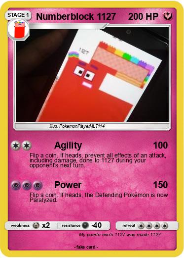 Pokemon Numberblock 1127