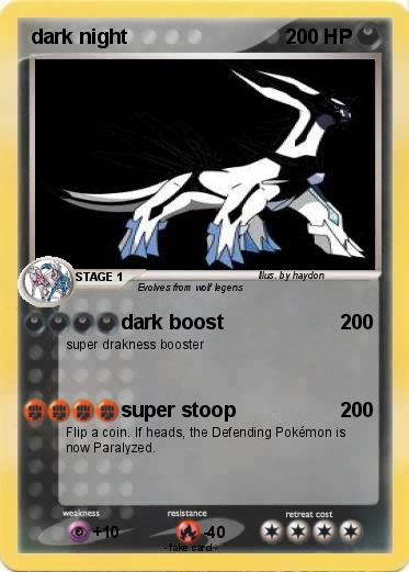 Pokemon dark night