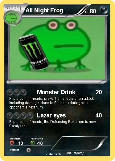 Pokemon All Night Frog