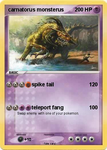 Pokemon carnatorus monsterus