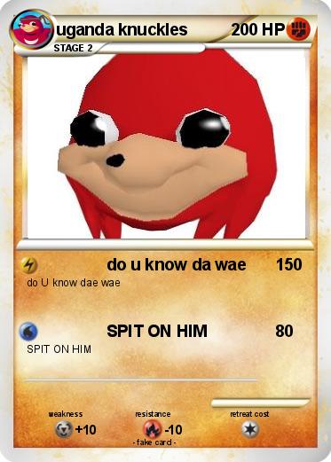 Pokemon uganda knuckles