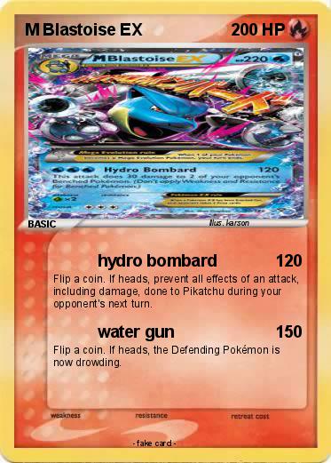 Pokemon M Blastoise EX