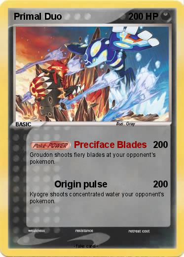 Pokemon Primal Duo