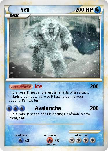 Pokemon Yeti