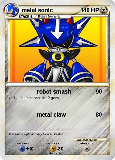Pokemon metal sonic