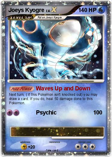 Pokemon Joeys Kyogre