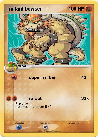 Pokemon mutant bowser