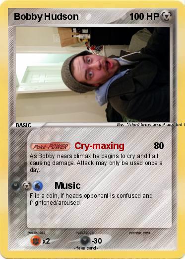 Pokemon Bobby Hudson