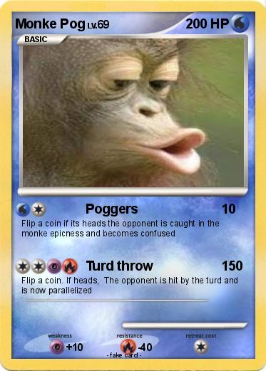 Pokemon Monke Pog