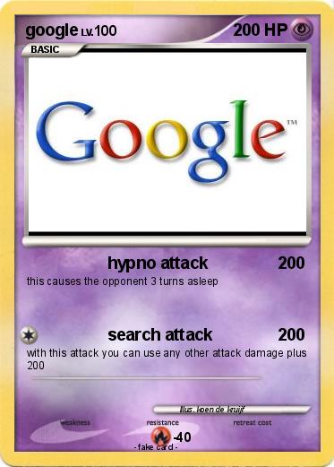 Pokemon google