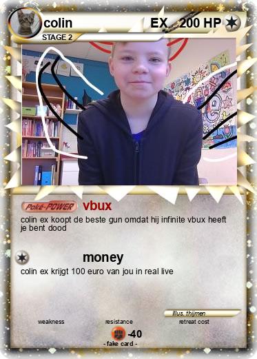 Pokemon colin                      EX
