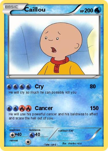 Pokemon Caillou