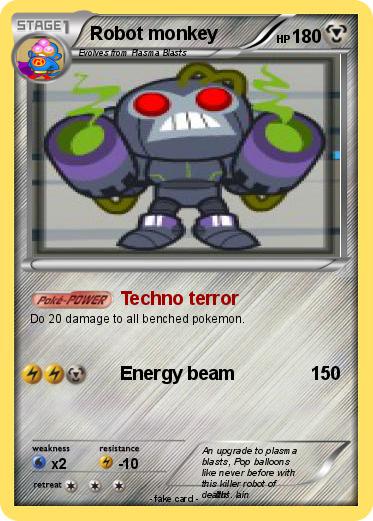 Pokemon Robot monkey