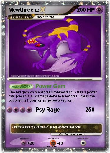 Pokemon Mewthree
