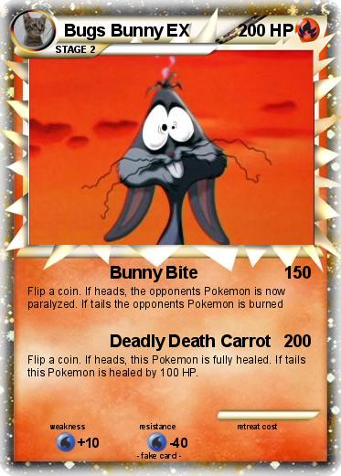 Pokemon Bugs Bunny EX
