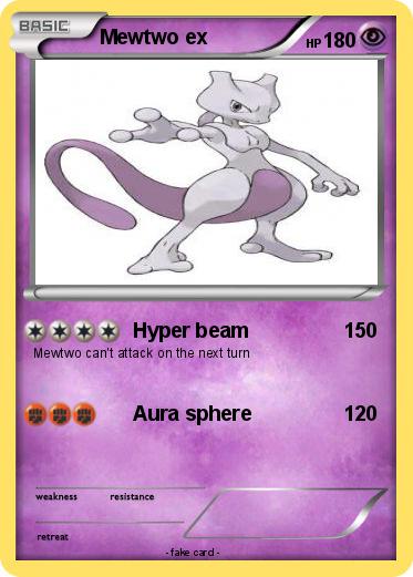 Pokemon Mewtwo ex