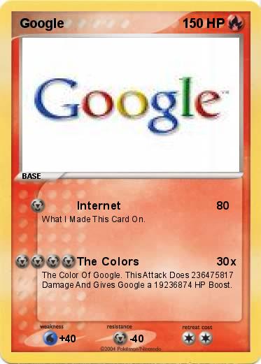 Pokemon Google