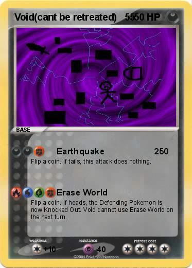 Pokemon Void(cant be retreated)   55