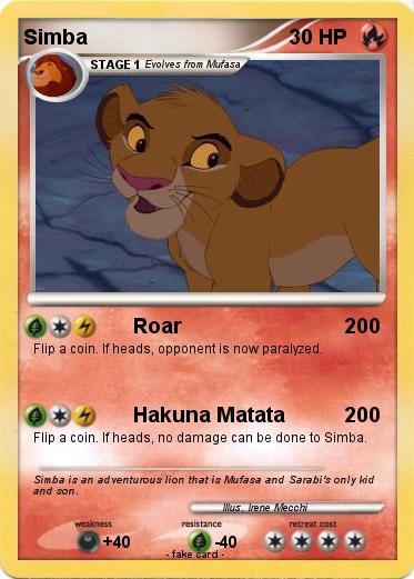 Pokemon Simba