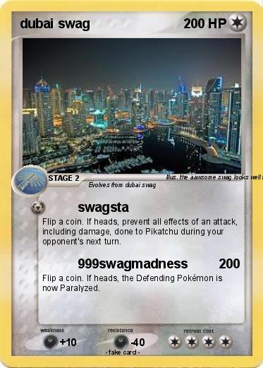 Pokemon dubai swag