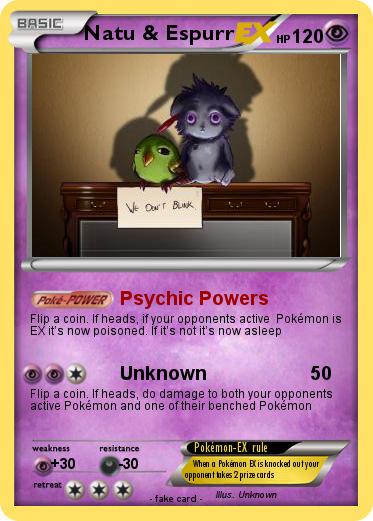 Pokemon Natu & Espurr