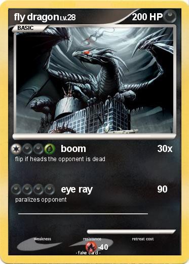Pokemon fly dragon
