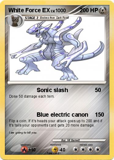 Pokemon White Force EX