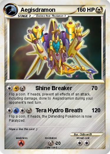 Pokemon Aegisdramon