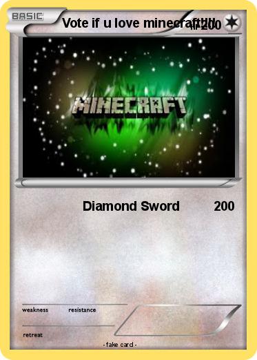 Pokemon Vote if u love minecraft!!!!