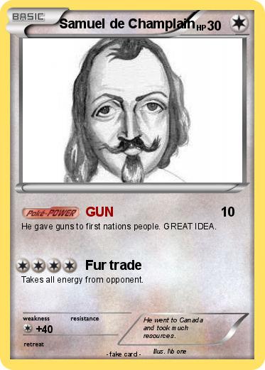 Pokemon Samuel de Champlain