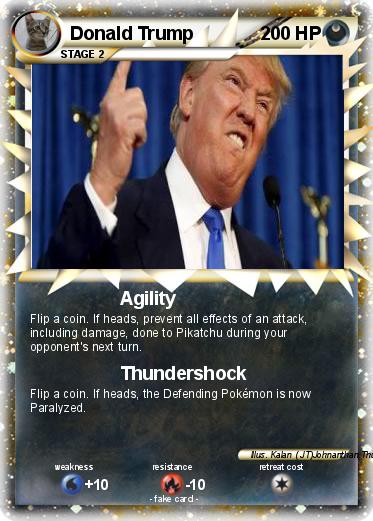 Pokemon Donald Trump