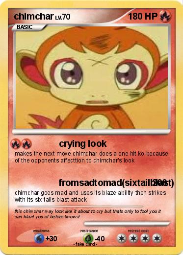 Pokemon chimchar