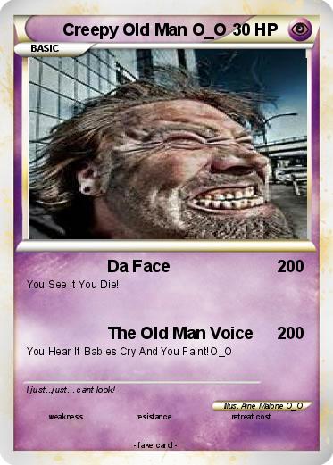 Pokemon Creepy Old Man O_O