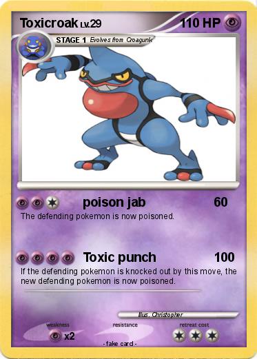 Pokemon Toxicroak