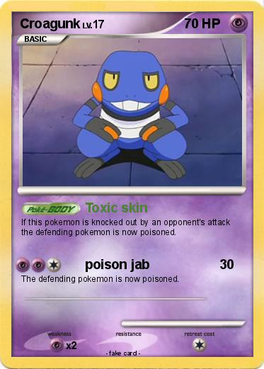 Pokemon Croagunk