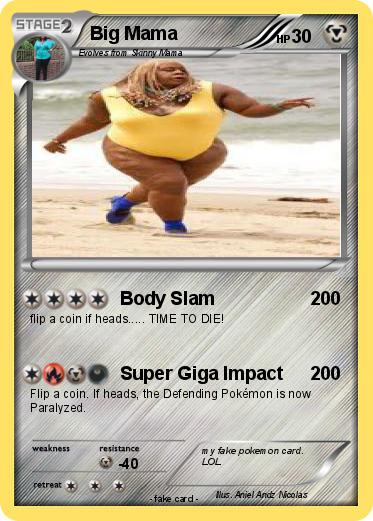Pokemon Big Mama