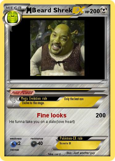 Pokemon Beard Shrek
