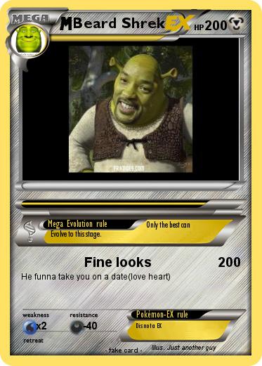 Pokemon Beard Shrek