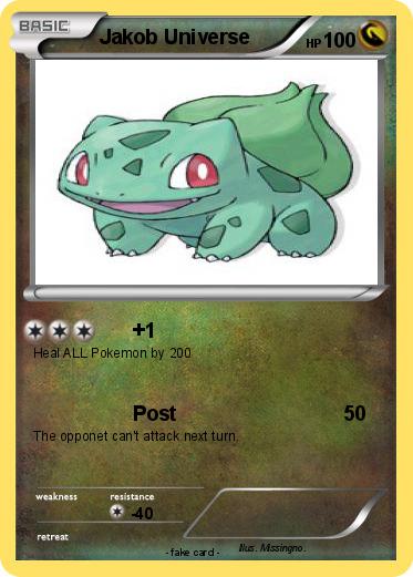 Pokemon Jakob Universe