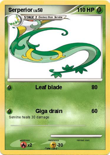 Pokemon Serperior