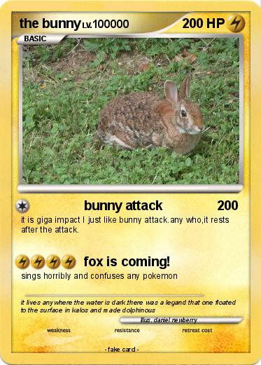 Pokemon the bunny