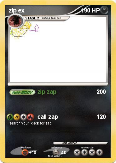 Pokemon zip ex