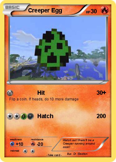 Pokemon Creeper Egg