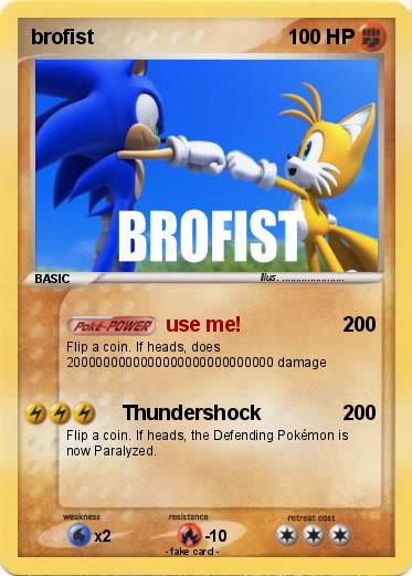 Pokemon brofist