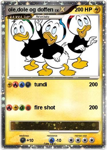 Pokemon ole,dole og doffen