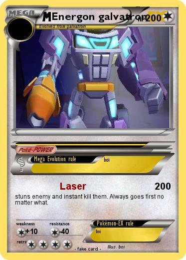 Pokemon Energon galvatron