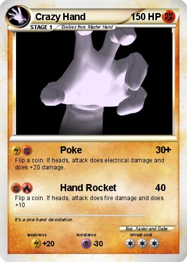 Pokemon Crazy Hand