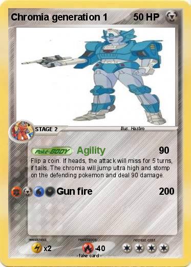 Pokemon Chromia generation 1