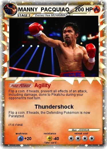 Pokemon MANNY  PACQUIAO